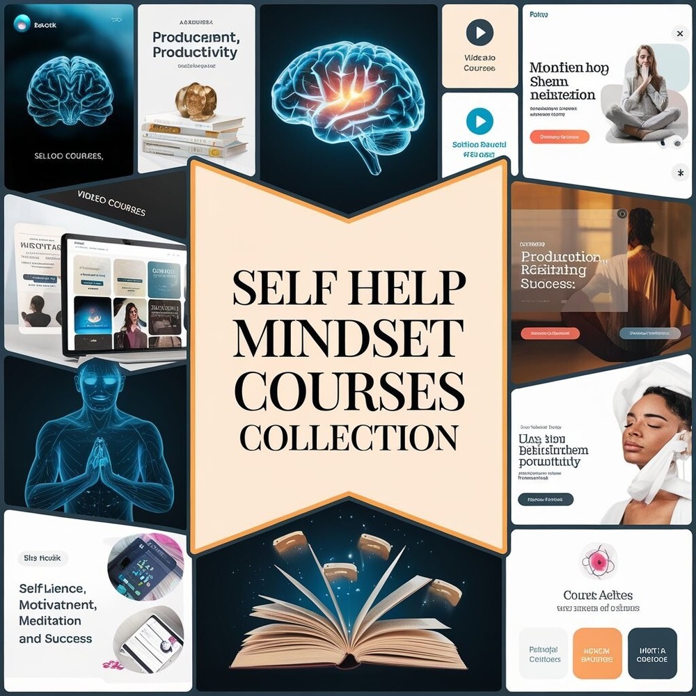 "🔥 Ultimate Self Help Bundle: 80+ Courses for Mindset, Productivity & Success!