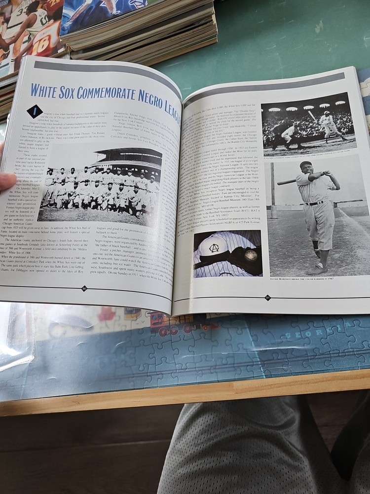 1992 Chicago White Sox Official Program Diamond View