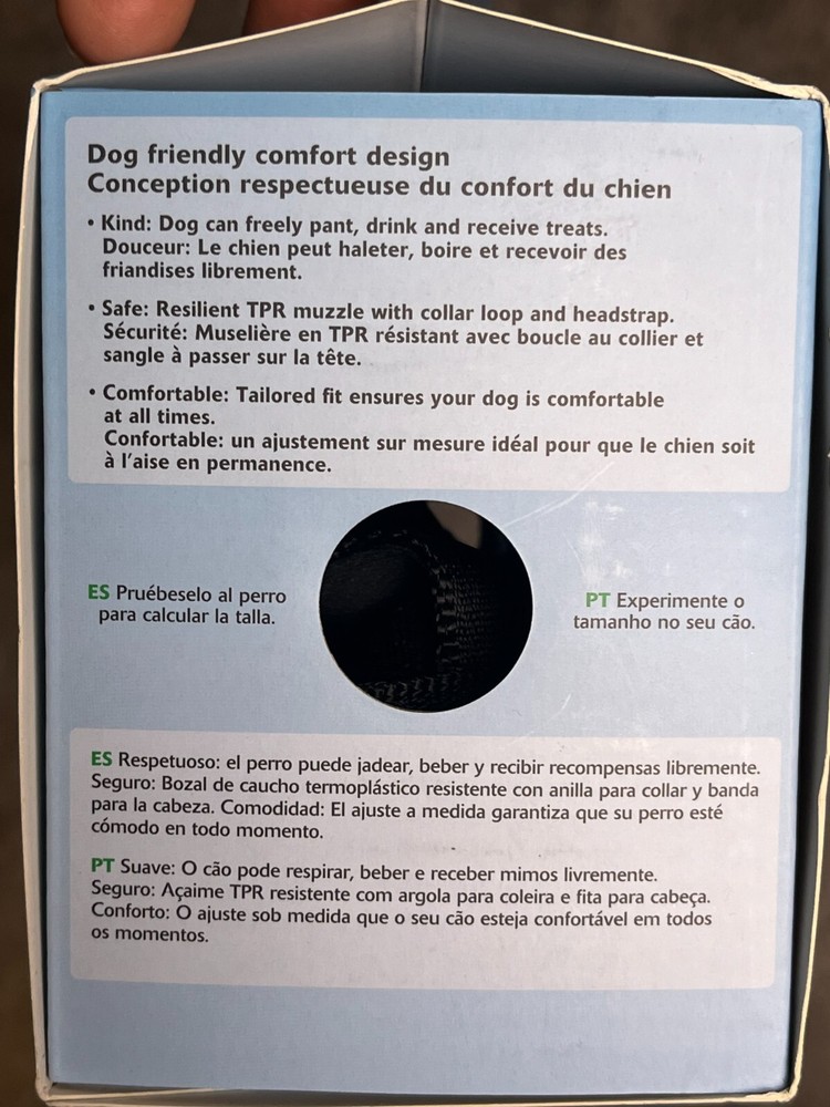 Baskerville Ultra Muzzle Size 3 NWOT