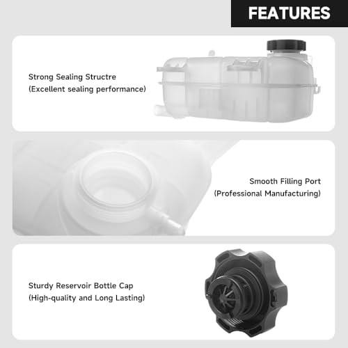 Coolant Radiator Reservoir Tank for Chevy Sonic 2012-2020 95048411
