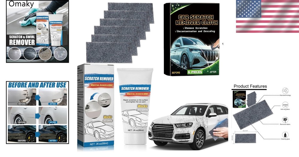 Nano Sparkle Car Scratch Repair Kit