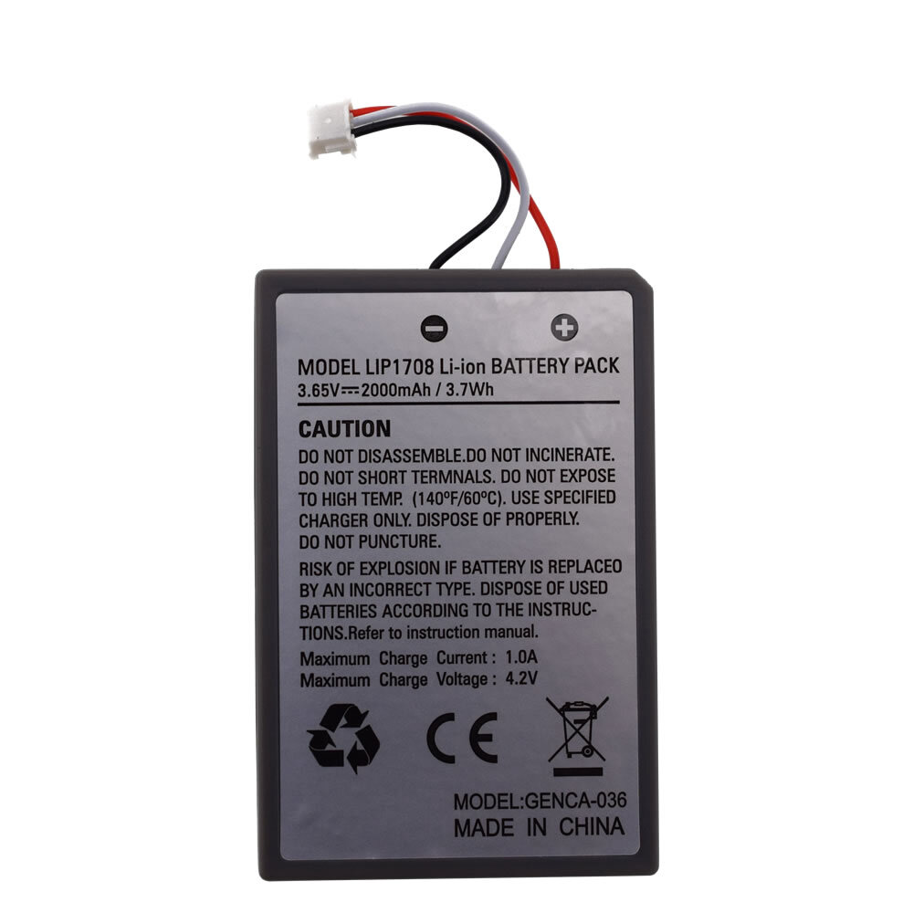 2.0Ah Replacement Battery for Sony Playstation 5 PS5 Dualsense Controller Cable