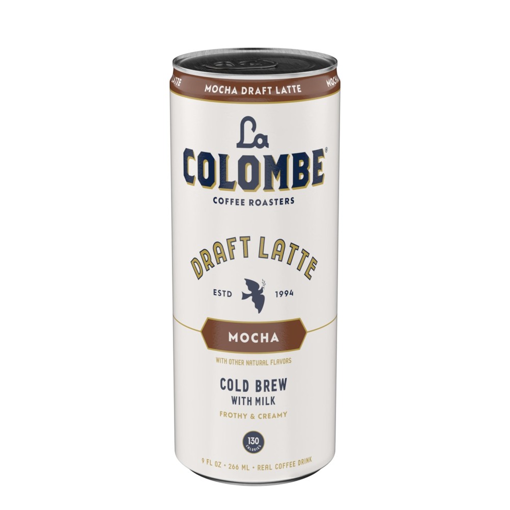La Colombe Mocha Draft Latte - 9 Fluid Ounce 4 Count - Cold-Pressed Espresso ...