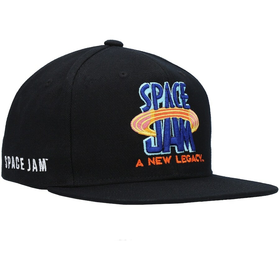 Space Jam: A New Legacy Mitchell & Ness Snapback Hat – Black