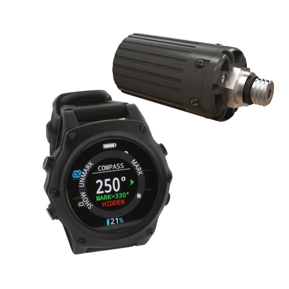 Shearwater Teric Wrist Computer w/ Transmitter - Black - Open Box