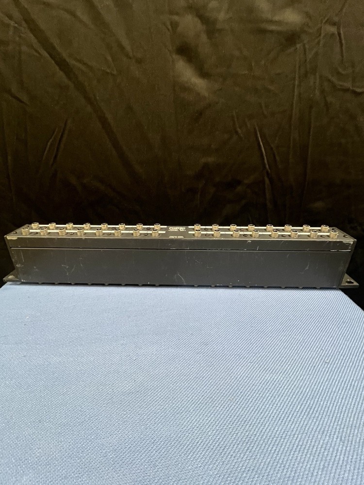 Fostex 3011 RCA/Component Patch Bay Panel - 19" Rack Mount Unit Free Shipping