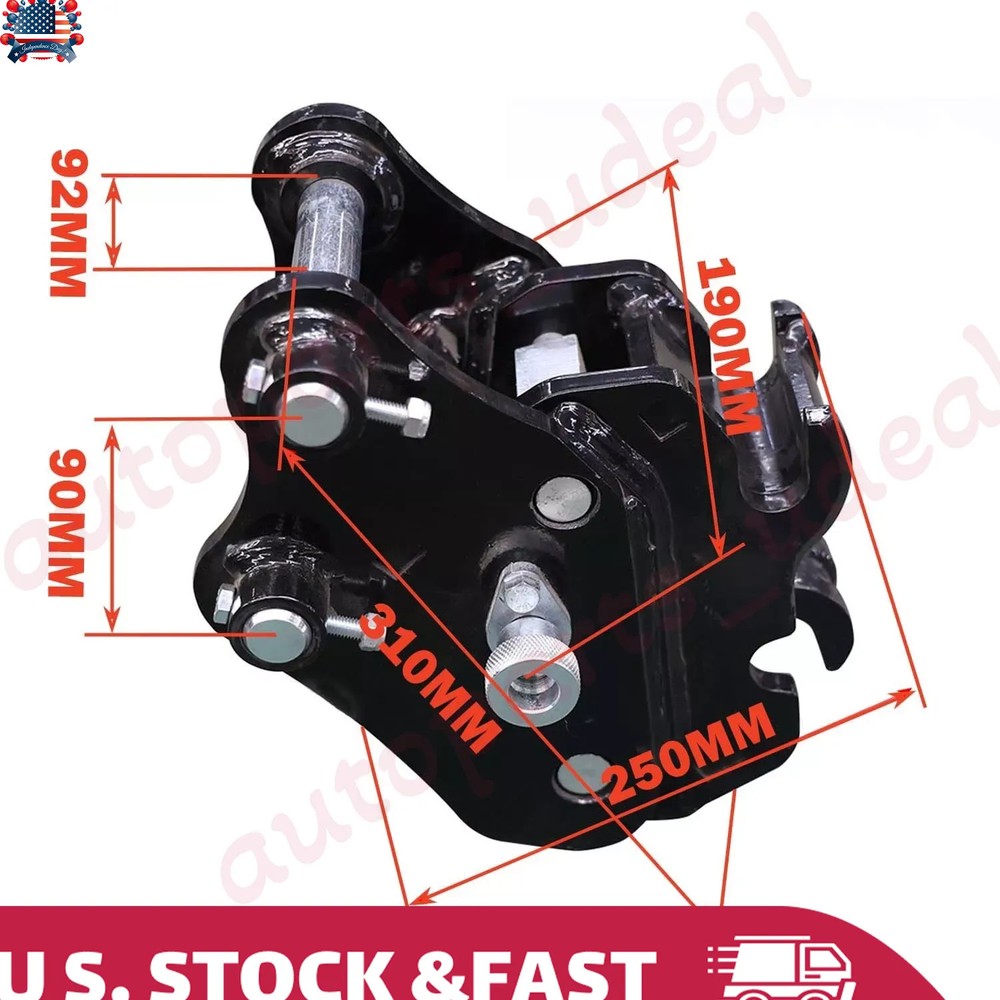 Attachment Quick Hitch Coupler For Mini Excavator Within 3 Tons Machine