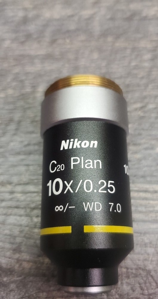 Nikon C20 Plan 10x Oil Microscope Objective