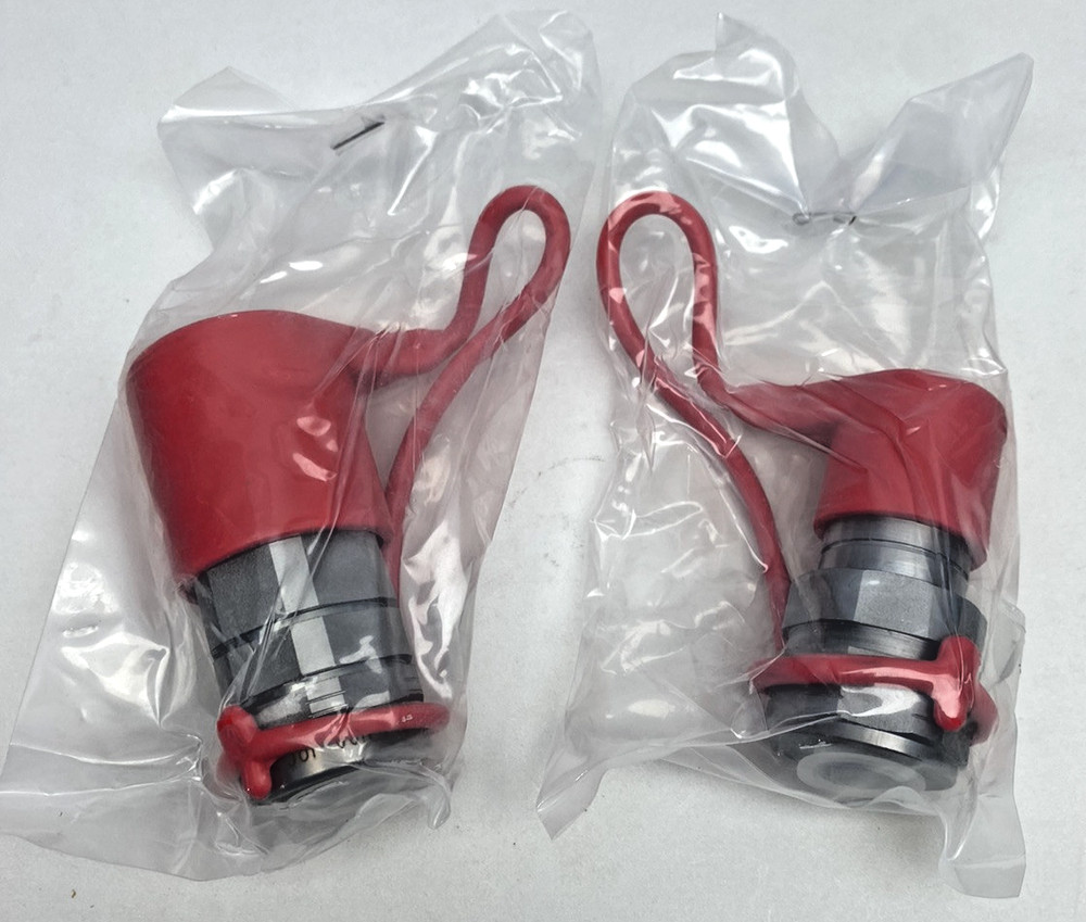 Pack Of 2, Summit Hydraulics 3/8" Flat Face Quick Connect Coupler Set FF38-06N