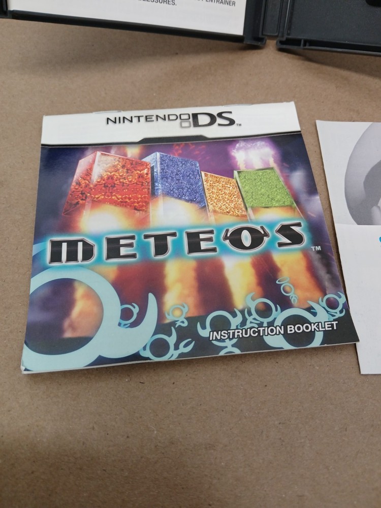 Meteos Nintendo DS case & Manual only