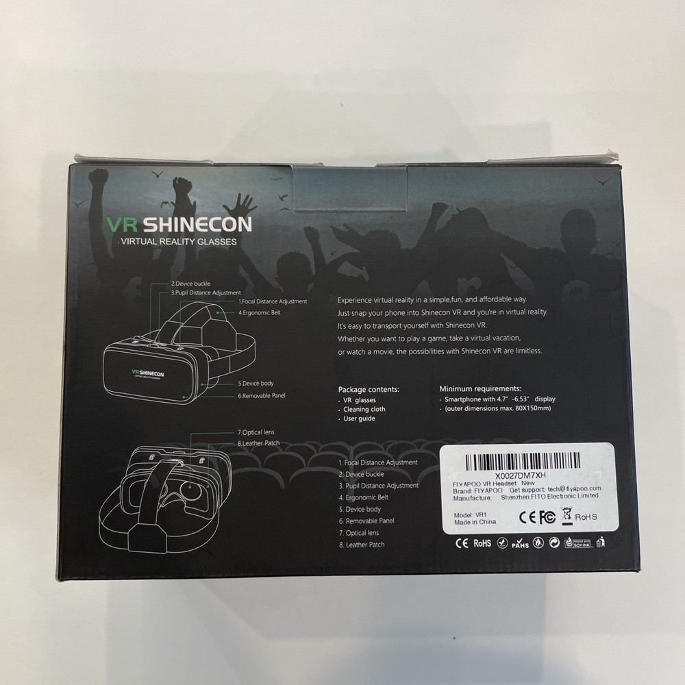 VR Shinecon Virtual Reality Glasses