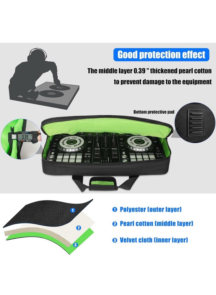 Ibvivic Dj Controller Case Bag
