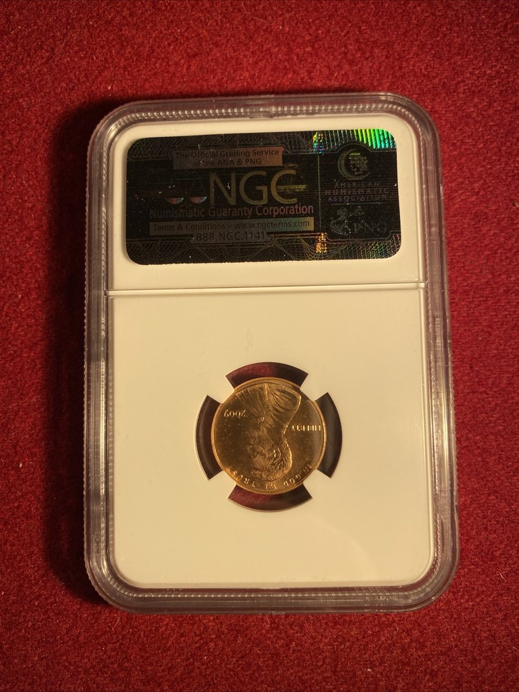 US 2009 1 Cent NGC MS 66 RD UNC Professional Life