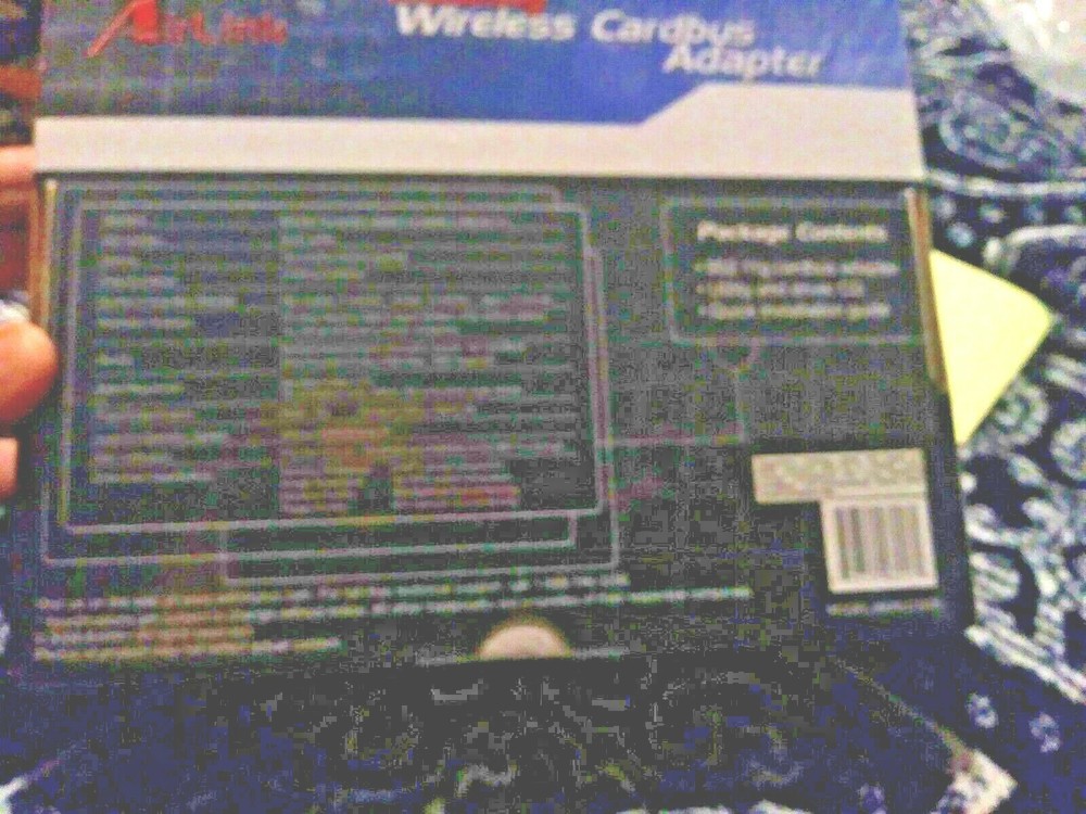 AIRLINK+WIRELESS NETWORKING WIRELESS CARDBUS ADAPTER SEALED