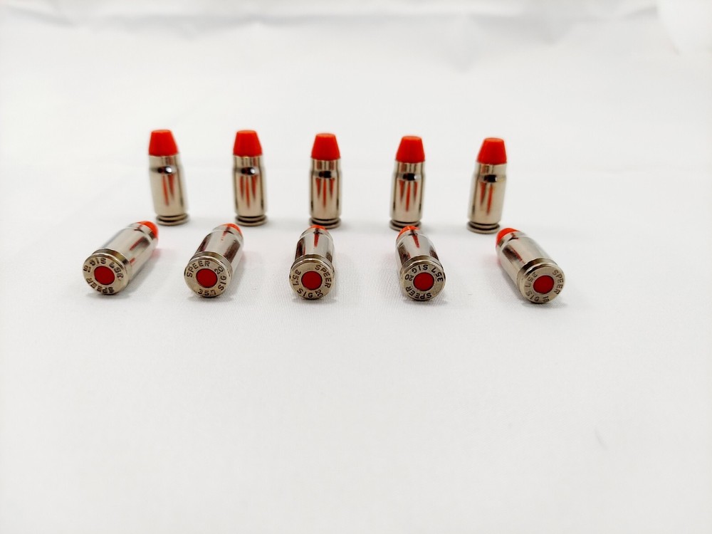 357 SIG Nickel Snap caps - Set of 10