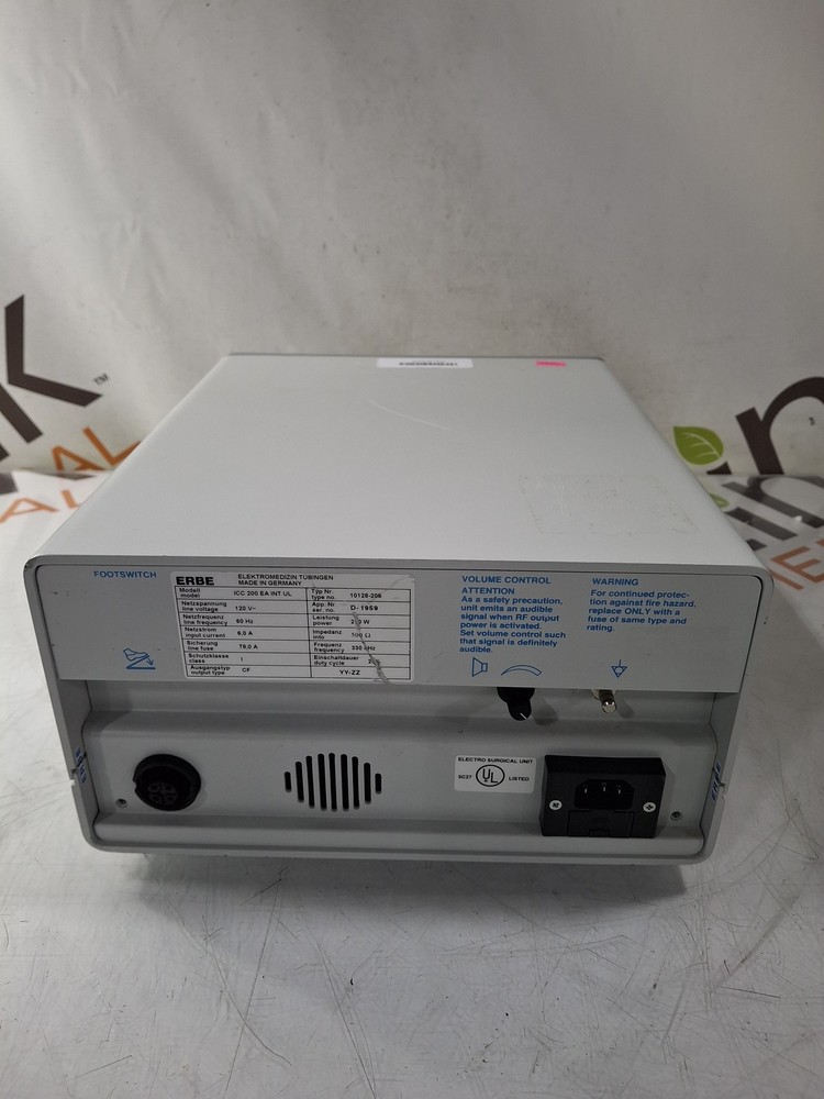 Erbe ICC 200 Electrosurgical Unit