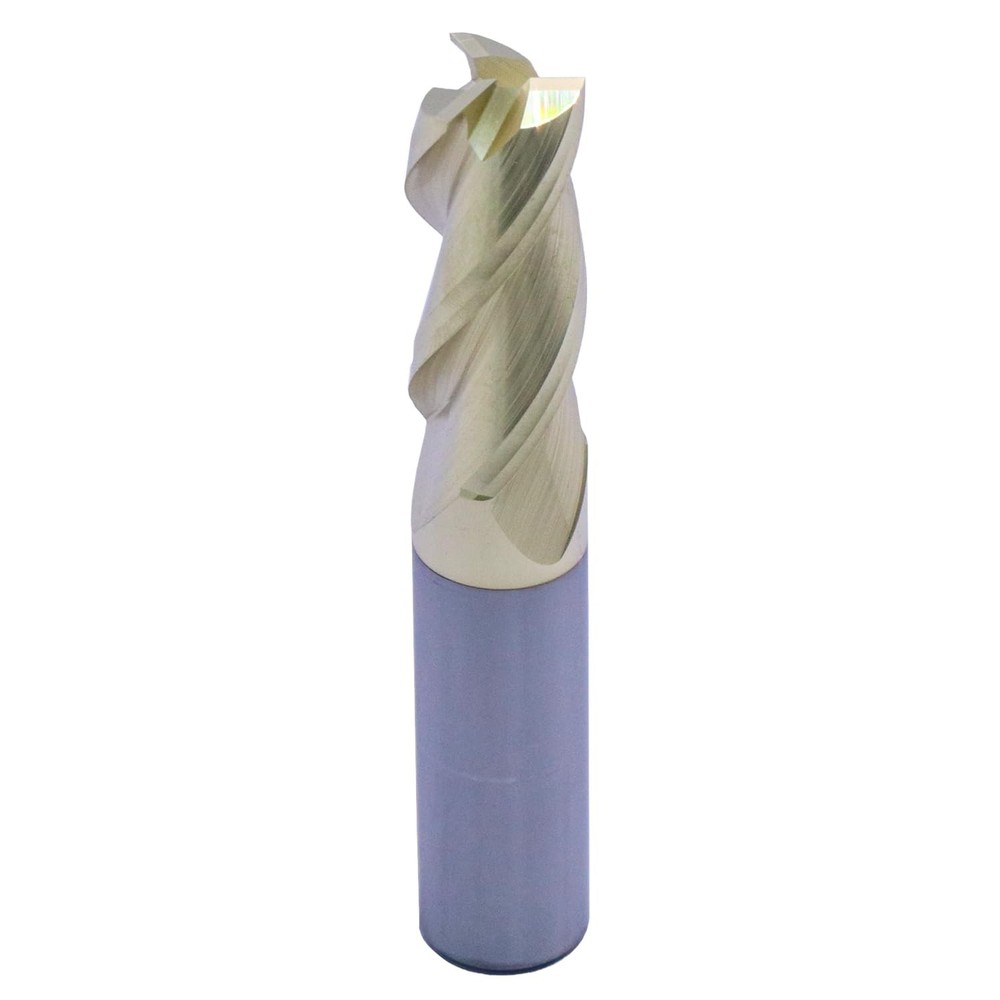 High Performance 1/2" Solid Carbide Square End Mill for Aluminum - ZrN Coated...