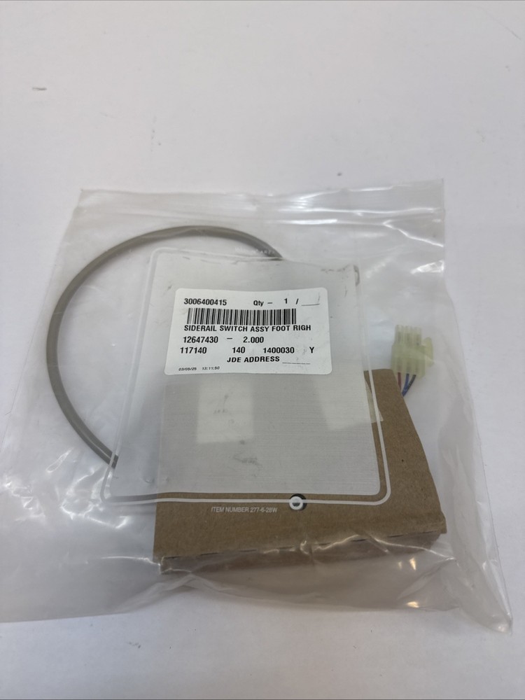 STRYKER - SIDERAIL SWITCH ASSY FOOT  RIGHT