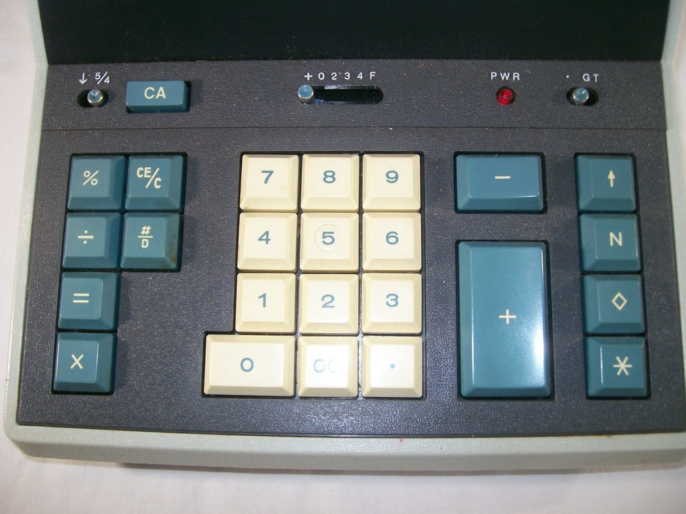 Vintage Victor 800 Adding Machine Printing Calculator