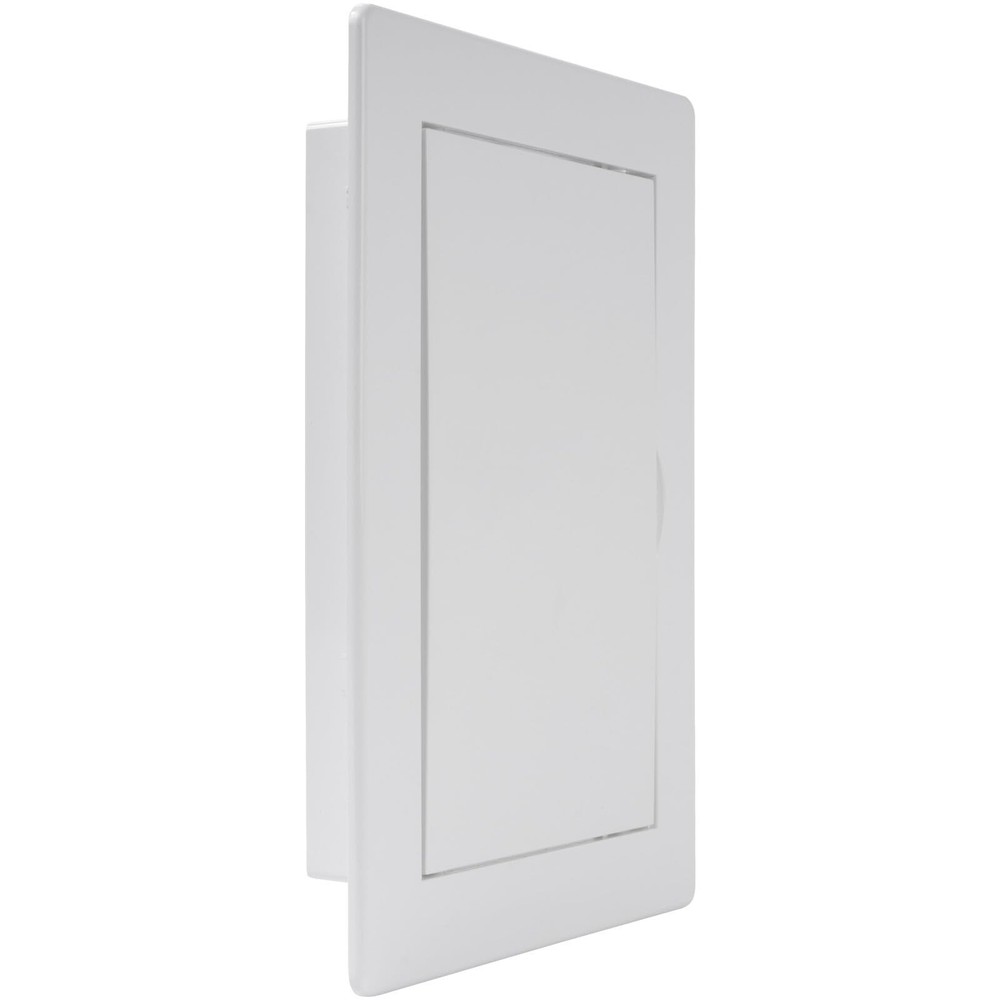 4 x 6 Inch White Square ABS Plastic Plumbing Access Panel - Indoor Wall Acces...
