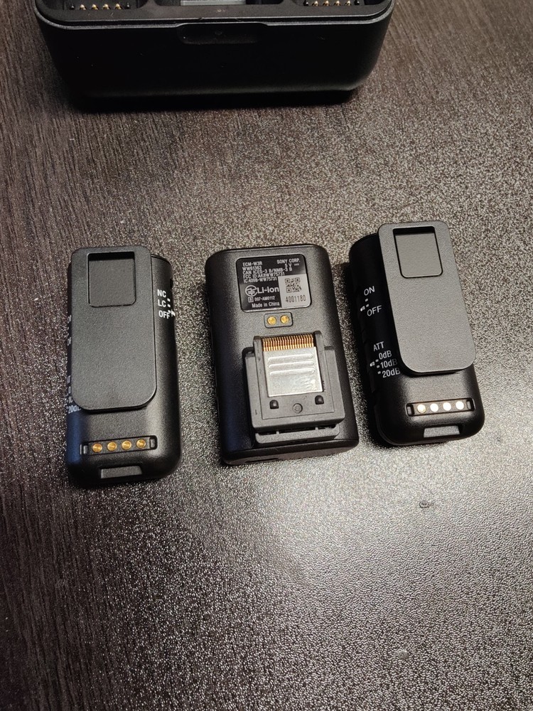 Sony ECM-W3 Compact, Dual-Channel Wireless Microphone System ECM-W3