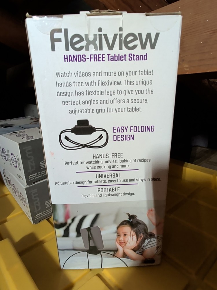 Tzumi Flexiview Hands- Free Tablet Stand