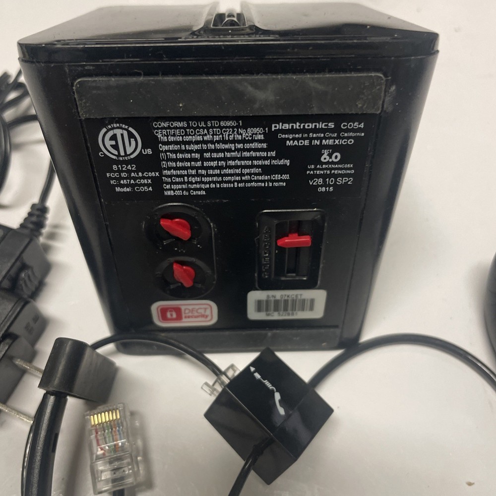 PLANTRONICS CS540 CONVERTIBLE WIRELESS HEADSET SYSTEM