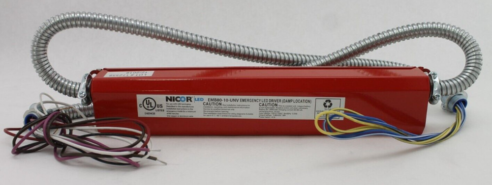 Nicor EMB80-10-UNV Emergency LED Driver