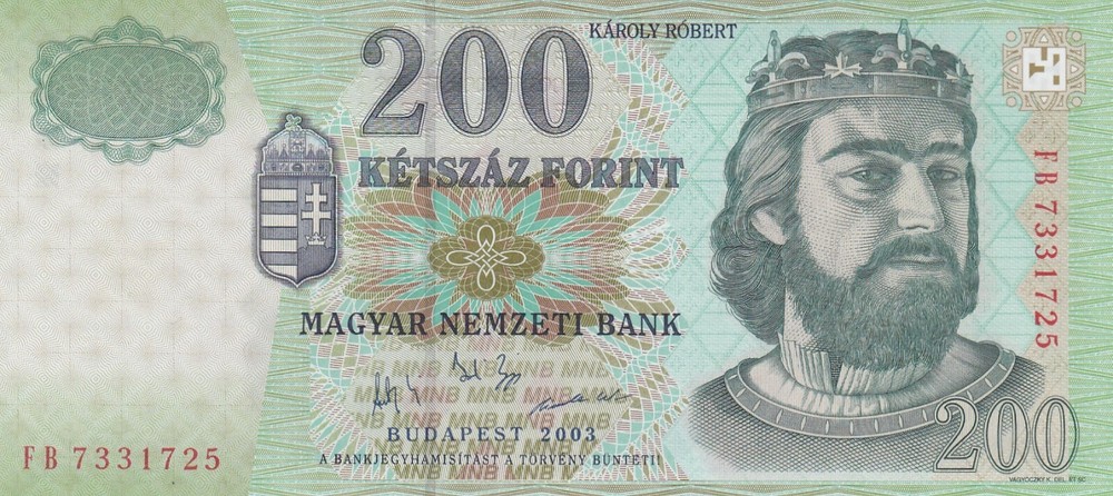 Magyar 200 Forint, 2003