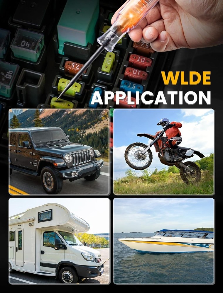 LED Voltage Tester for 6V-24V Circuits: Essential Tool for Vehicle Diagnostics