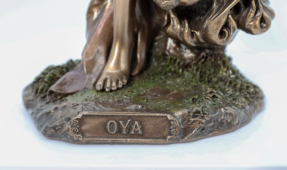 Veronese Design OYA Goddess Wind Storm Statue Studio Collection African