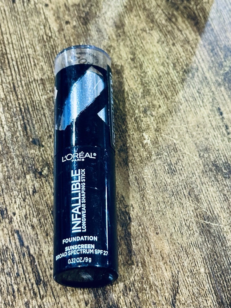 Loreal Infallible Longwear Shaping Stick Foundation - 404 Shell Beige - READ