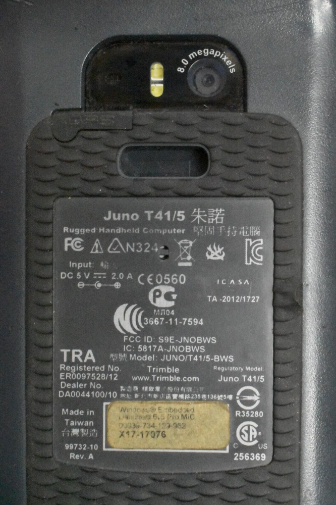Trimble Juno T41/5 GPS Data Collector (No Charger)