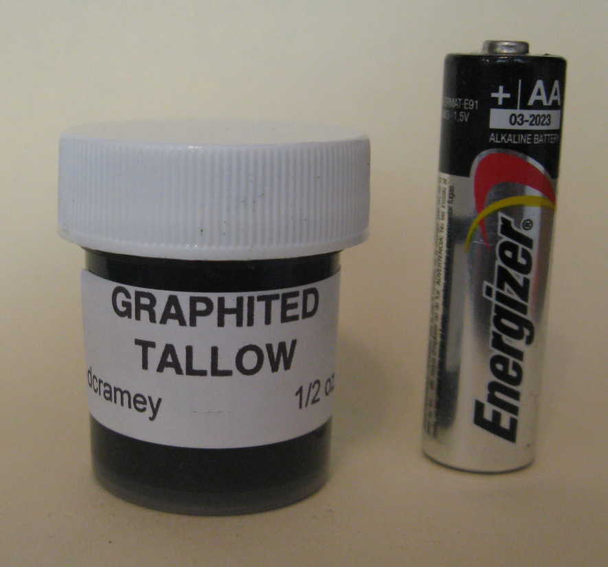 Beef Tallow/Graphite Lubricant