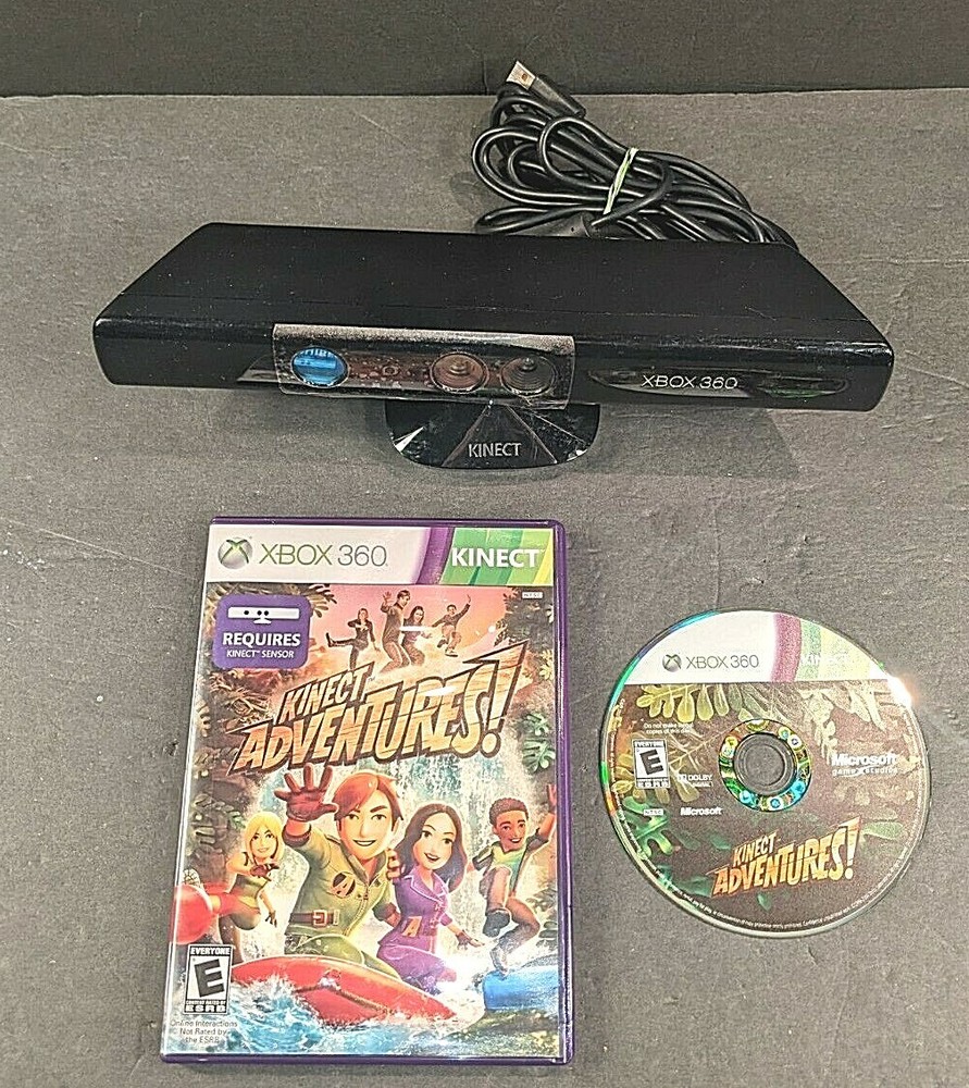 ORIGINAL MICROSOFT XBOX 360 KINECT SENSOR BAR WITH VIDEO GAME OEM MODEL 1414