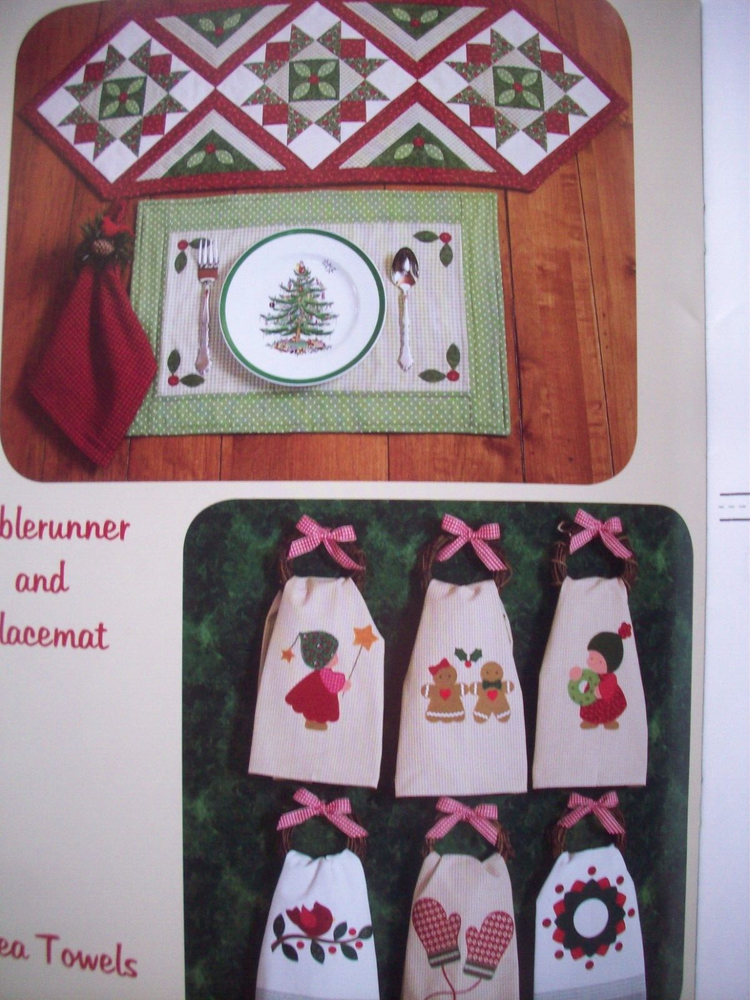 Sugaarplum Christmas Applique Quilt pattern