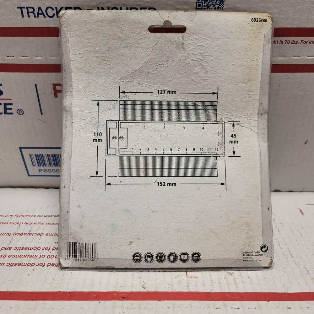 Wolfcraft Contour Profile Gauge Shape Duplicator Scales Tools