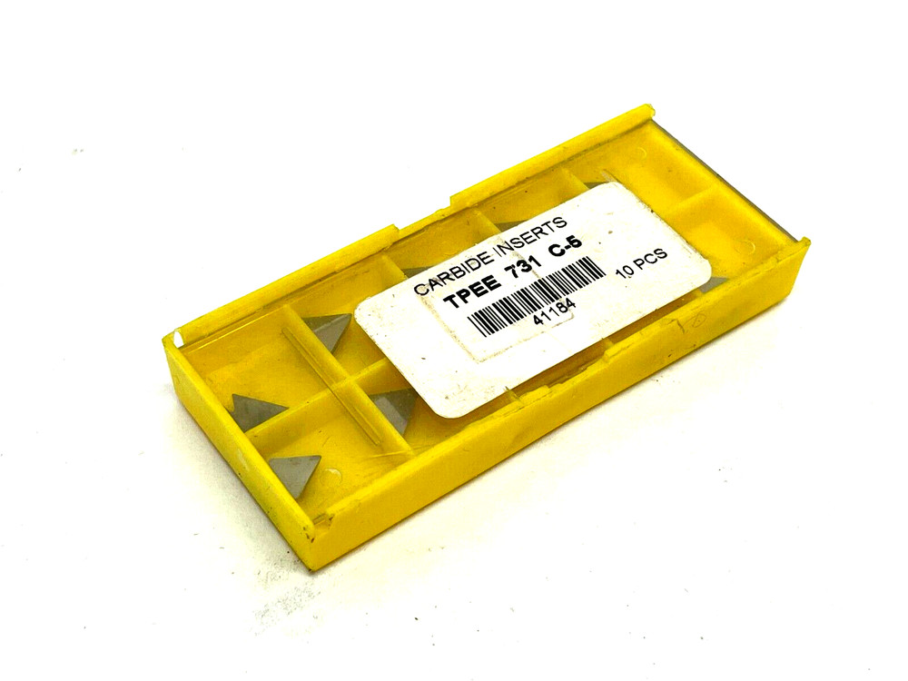 TPEE 731 C-5 Carbide Inserts PKG OF 10