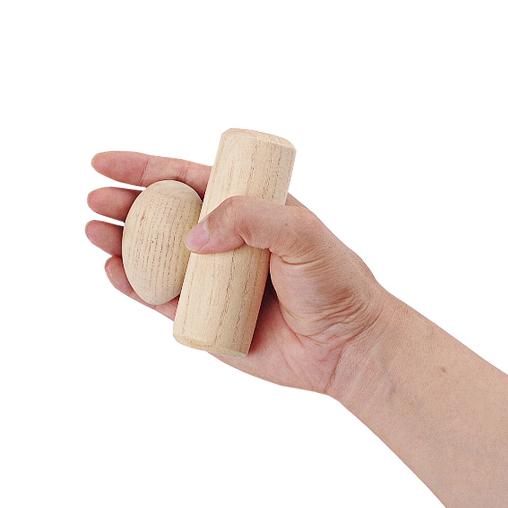 2pcs/Set Musical Hand Percussion Instrument 4" Rhythm Sticker & Egg Shaker