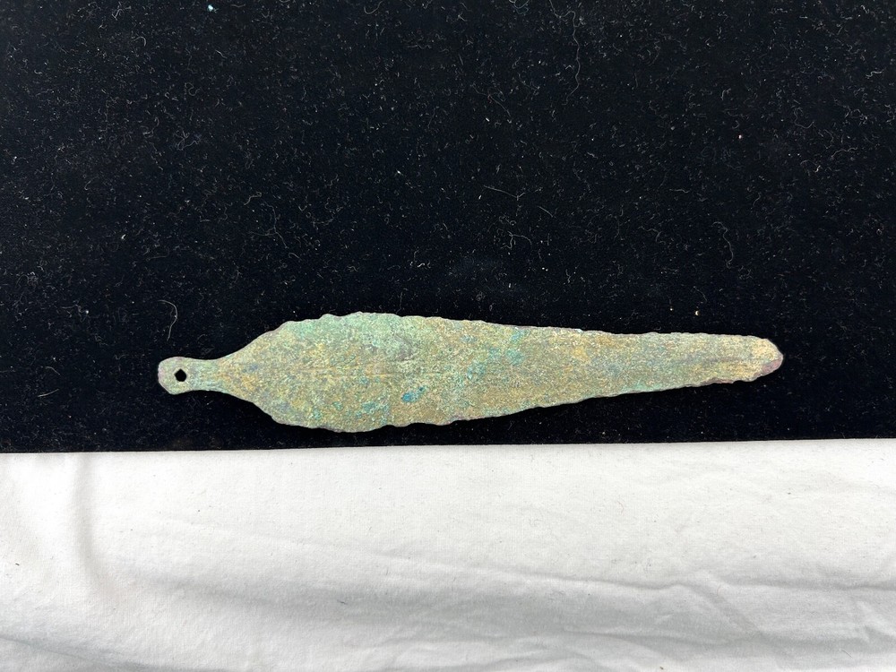 Ancient Bronze Age Roman Spear