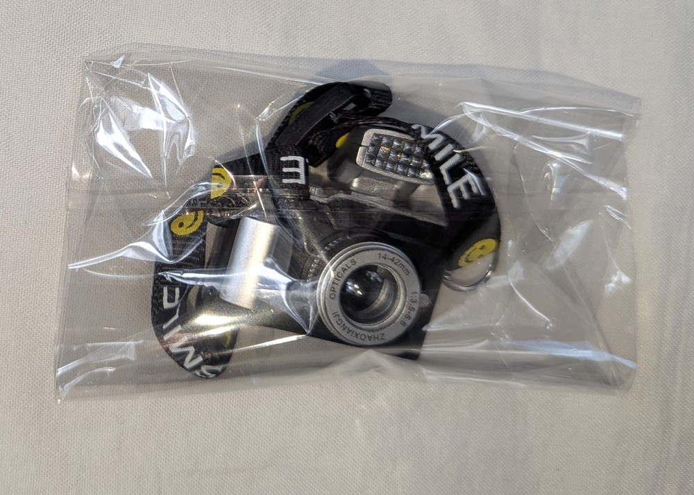 Mini Digital Camera Toy Doll Accessory With Over The Shoulder Strap
