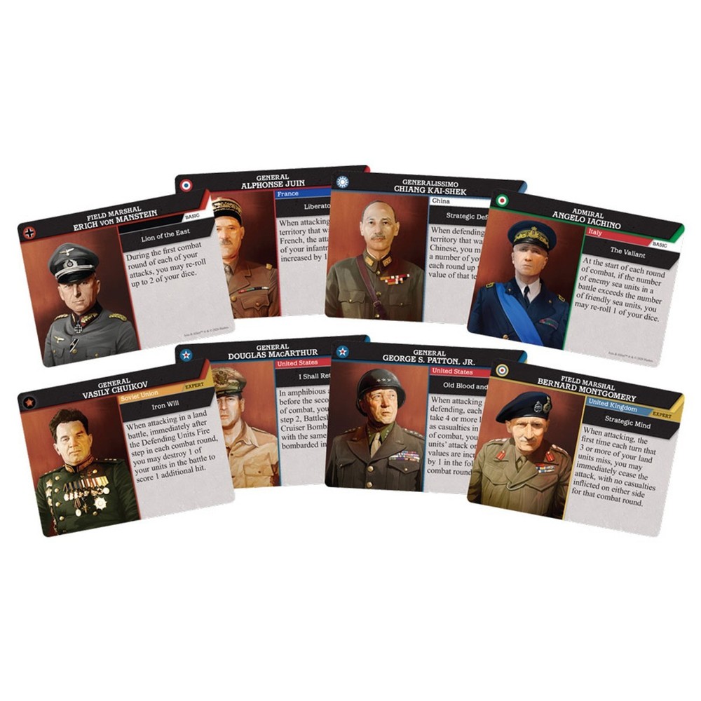 AXIS AND ALLIES: COMMANDERS Q1 2026 Pre-Order
