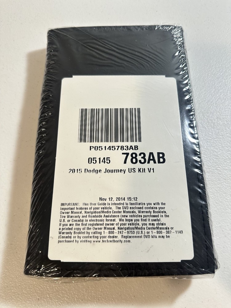 2015 Journey Owner's manual set OEM