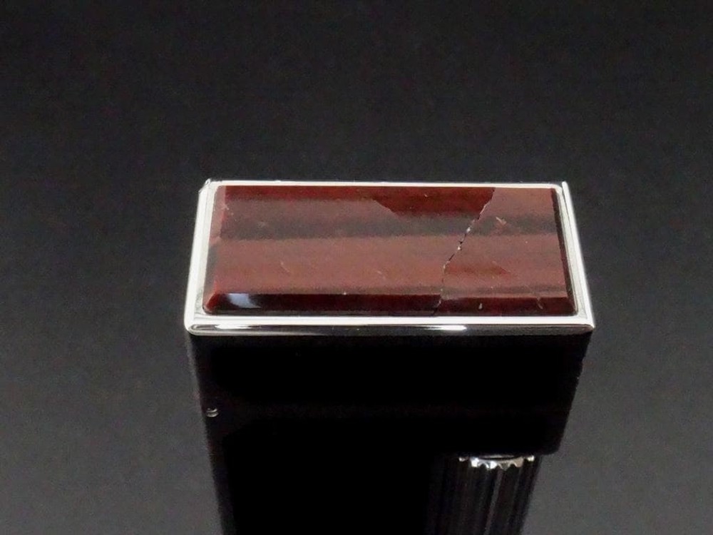 New, rare pattern, ignitable Dunhill lighter case, Swiss, Japan 2601TK