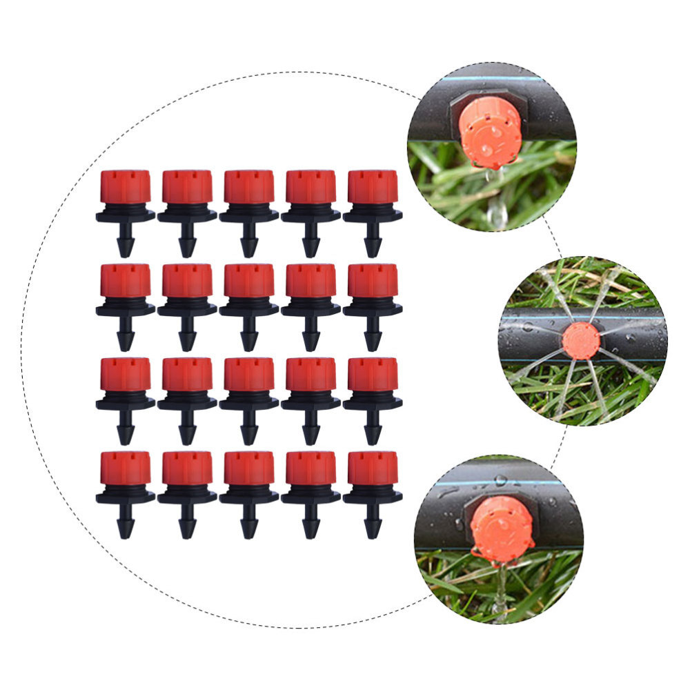 100PCS adjustable drip emitters Garden Irrigation Drippers Micro Dripper