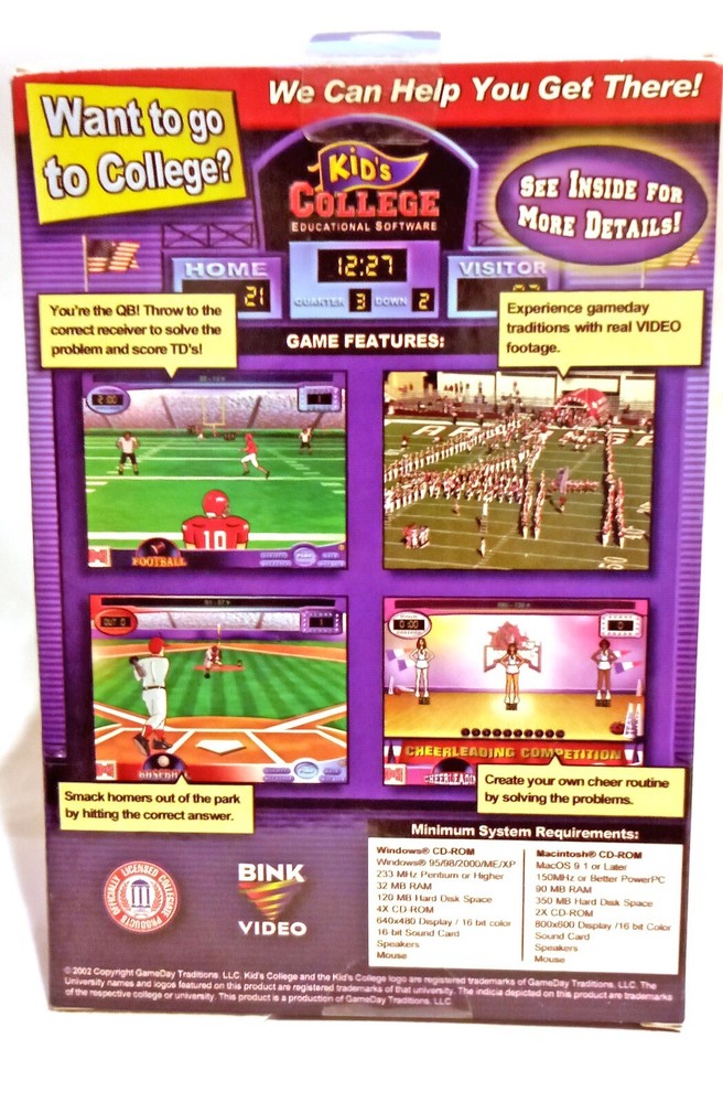 Kids college educational software university of Arkansas software mac/windowsNew