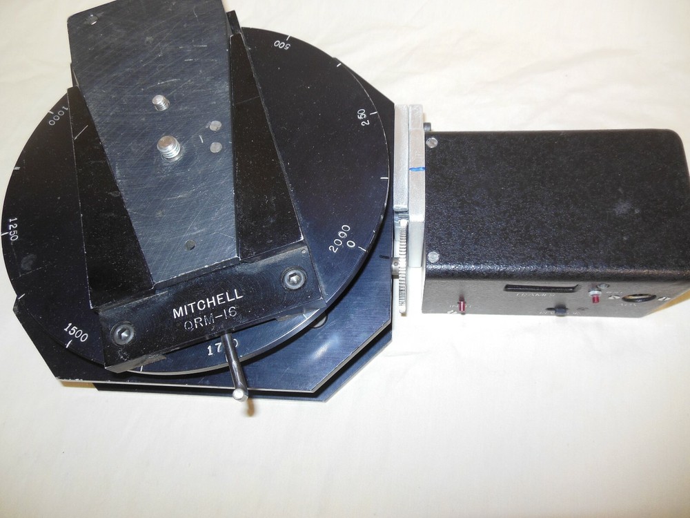 INTERVALOMETER PANNING HEAD NORRIS MOTOR AND CONTROLLER D.C.V MITCHELL ARRI RED
