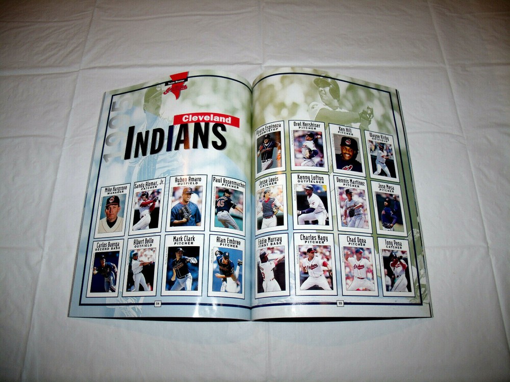 Seattle Mariners 1995 ALCS A.L. Championship Game Program vs Cleveland Indians