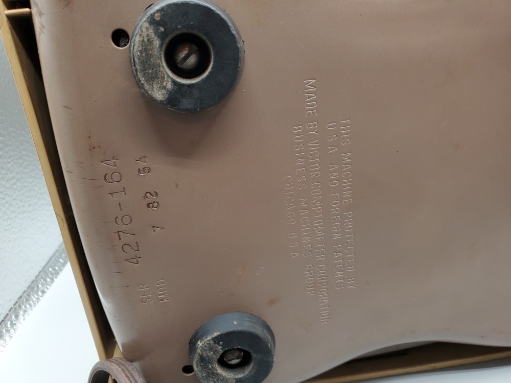 Vintage Victor 7 82 54 Adding Machine Calculator