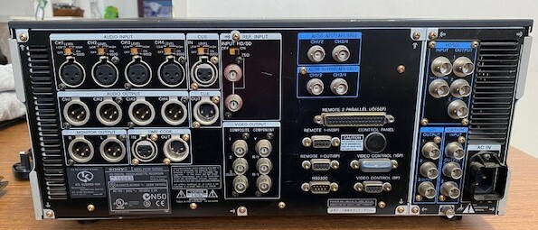 SONY HDW-S2000 HDCAM recorder NTSC